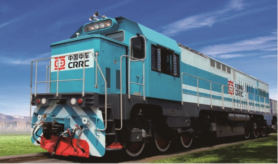 Locomotora diésel de modelo HXN6