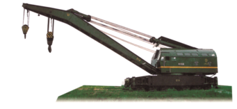 N1002A型100t内燃铁路起重机